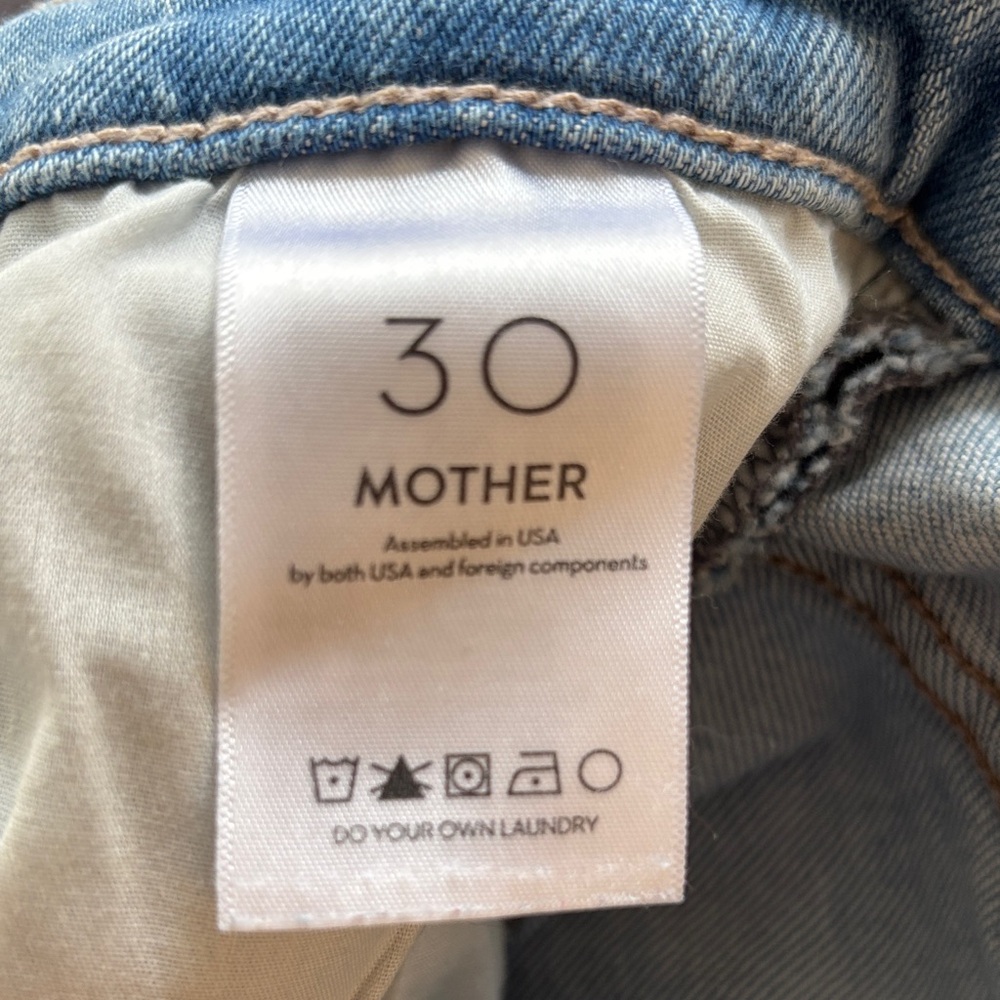 MOTHER High Rise kick fly Jeans - Picture 8 of 9